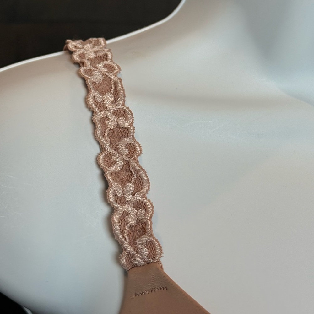 Natori Pure Luxe Custom Coverage Contour underwire bra in café size 36 DD - Picture 4 of 9